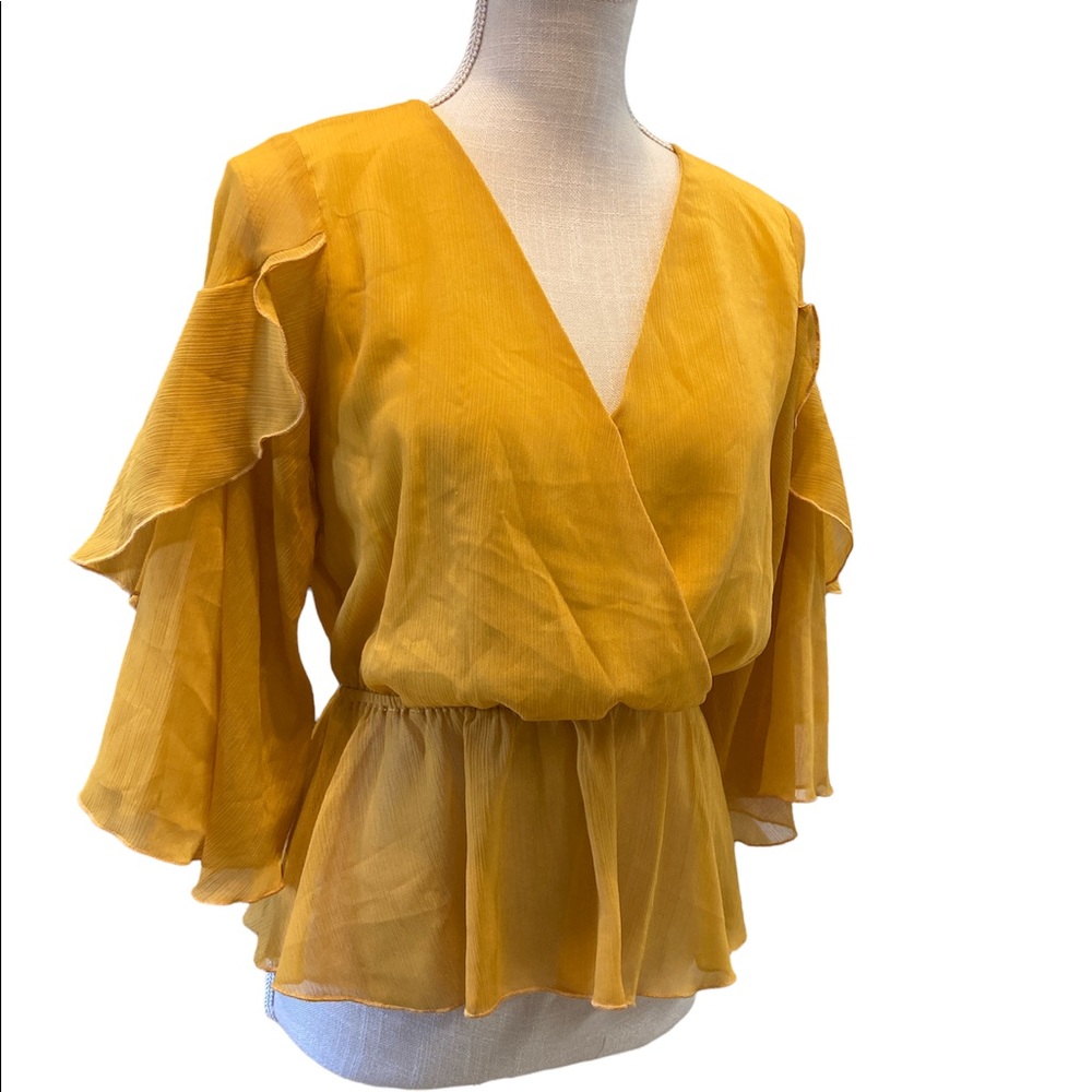 Flying Tomato Yellow Crop Top - Picture 2 of 7